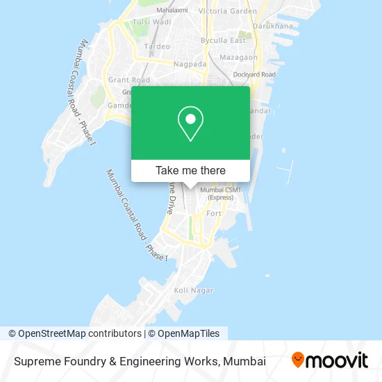 Supreme Foundry & Engineering Works map