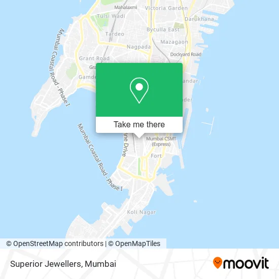 Superior Jewellers map