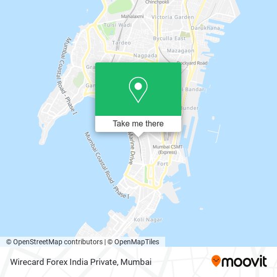 Wirecard Forex India Private map