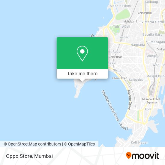 Oppo Store map