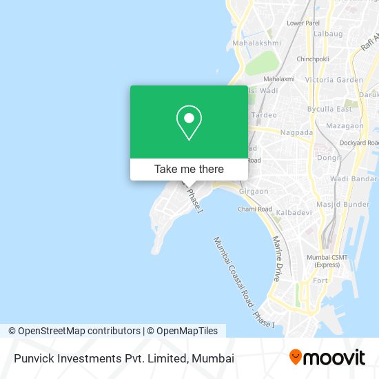 Punvick Investments Pvt. Limited map