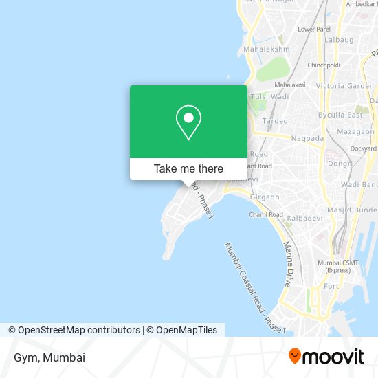 Gym map