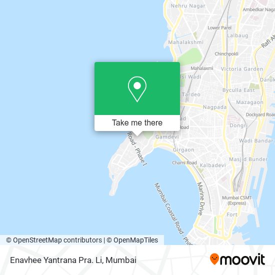 Enavhee Yantrana Pra. Li map