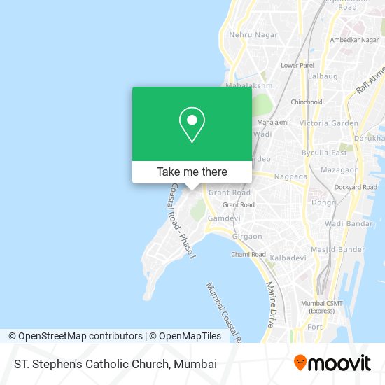 ST. Stephen's Catholic Church map