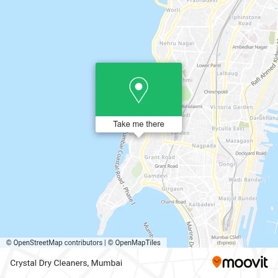 Crystal Dry Cleaners map