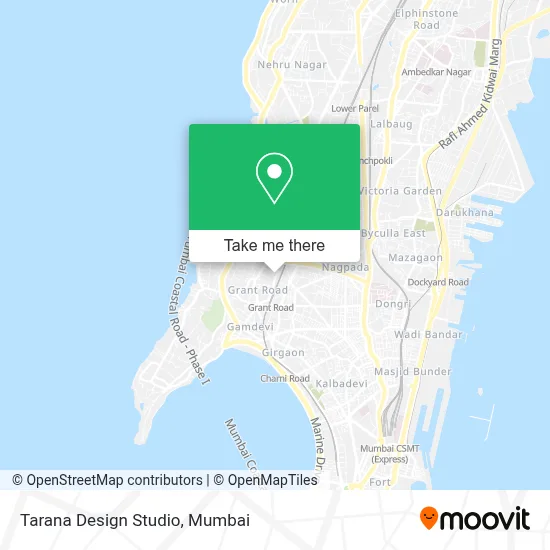 Tarana Design Studio map