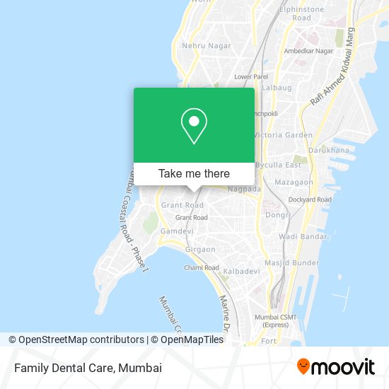 Family Dental Care map