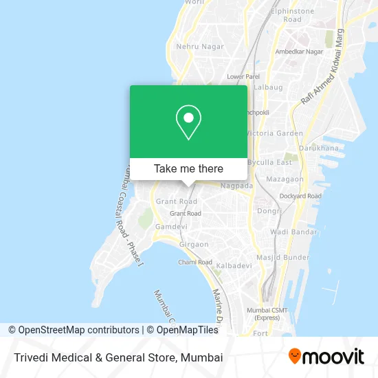 Trivedi Medical & General Store map