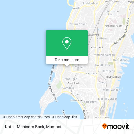 Kotak Mahindra Bank map