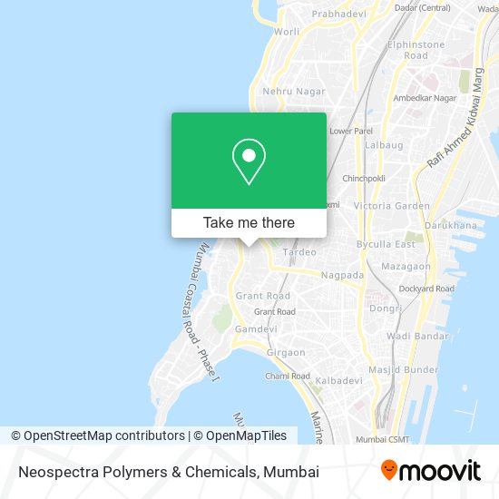 Neospectra Polymers & Chemicals map