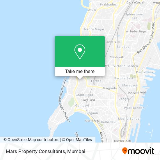 Mars Property Consultants map