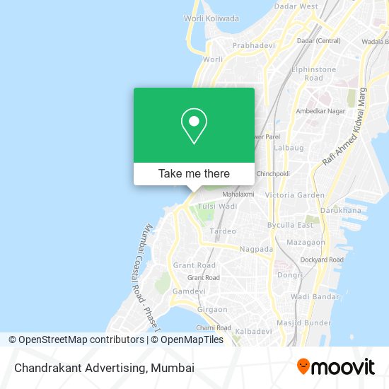 Chandrakant Advertising map