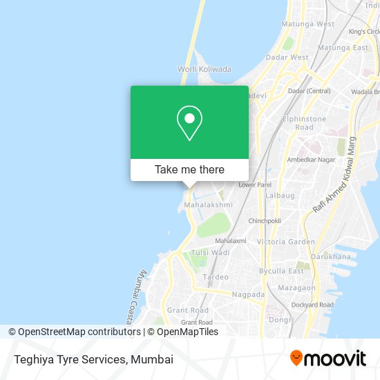 Teghiya Tyre Services map