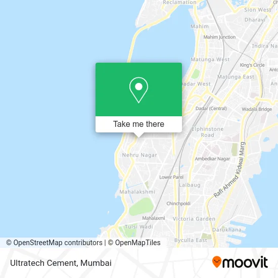 Ultratech Cement map