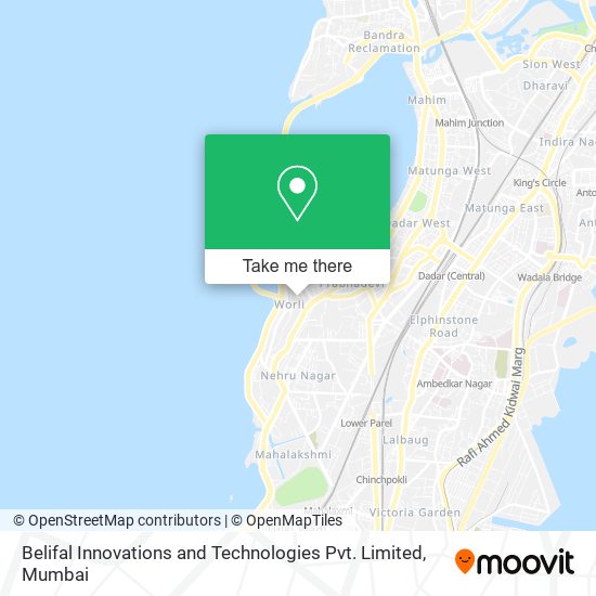 Belifal Innovations and Technologies Pvt. Limited map