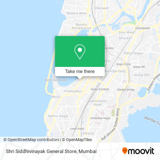 Shri Siddhivinayak General Store map