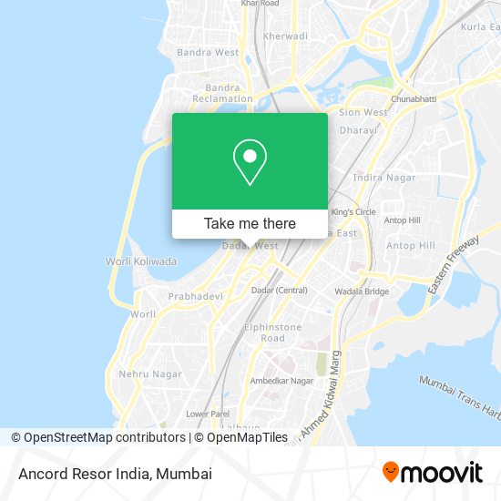 Ancord Resor India map