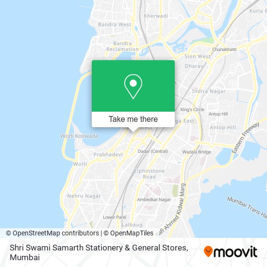 Shri Swami Samarth Stationery & General Stores map