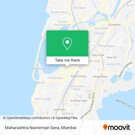 Maharashtra Navnirman Sena map