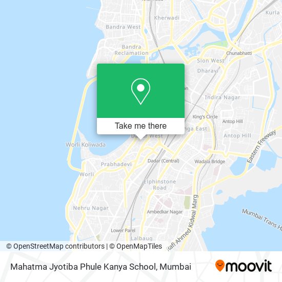 Mahatma Jyotiba Phule Kanya School map