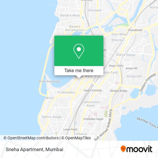 Sneha Apartment map