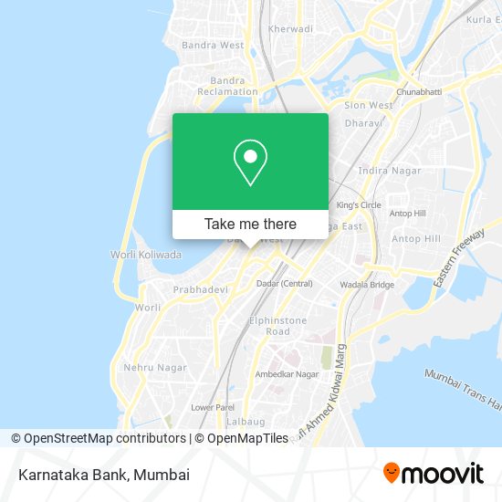 Karnataka Bank map