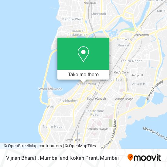 Vijnan Bharati, Mumbai and Kokan Prant map