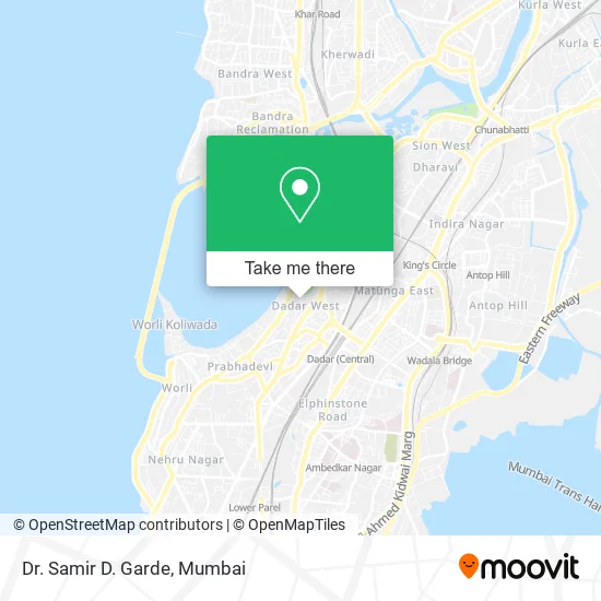 Dr. Samir D. Garde map