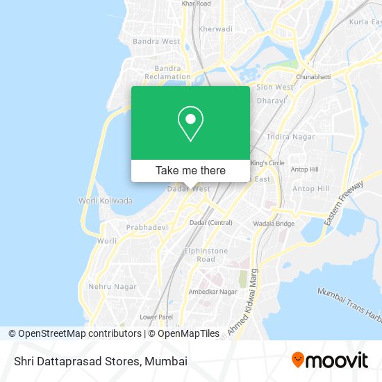 Shri Dattaprasad Stores map