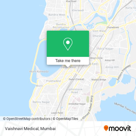 Vaishnavi Medical map