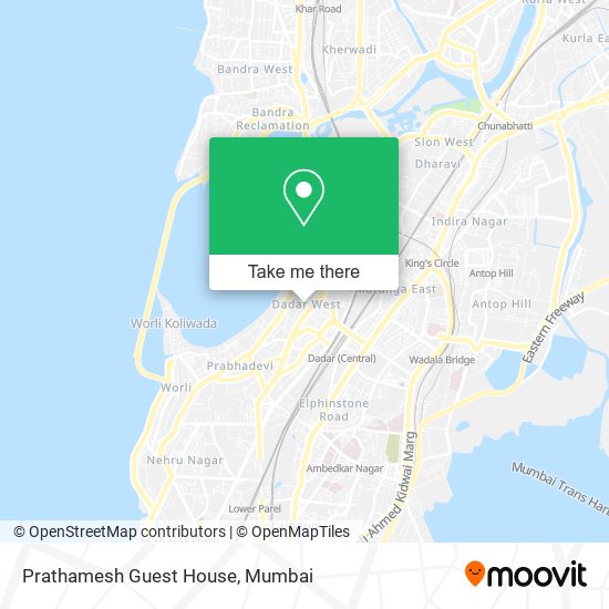 Prathamesh Guest House map
