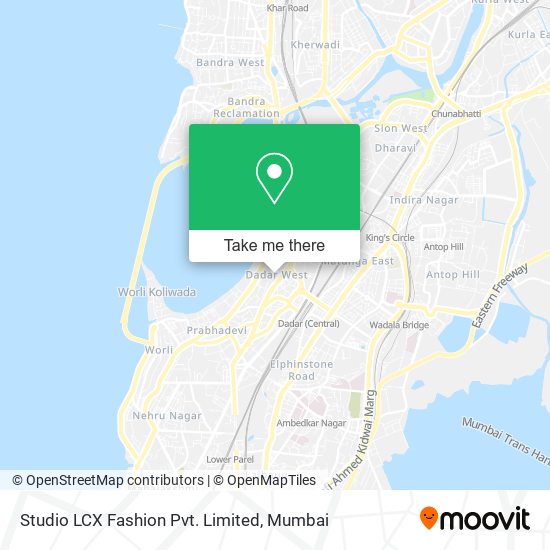 Studio LCX Fashion Pvt. Limited map