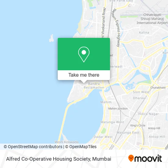 Alfred Co-Operative Housing Society map