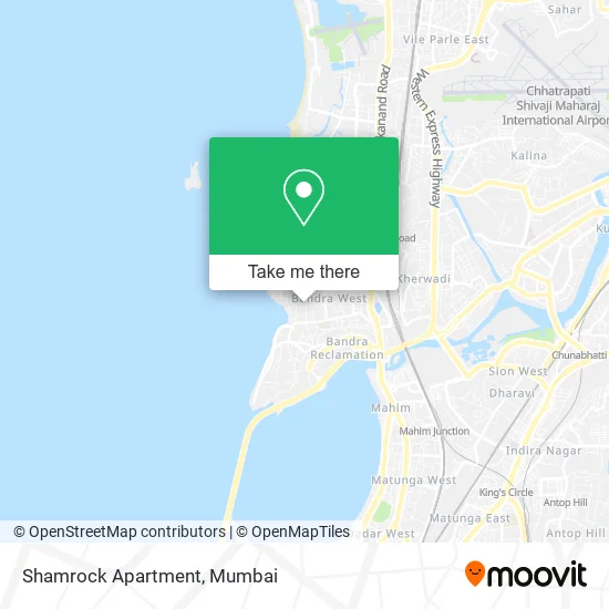 Shamrock Apartment map