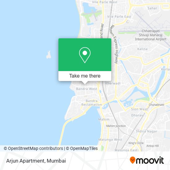 Arjun Apartment map