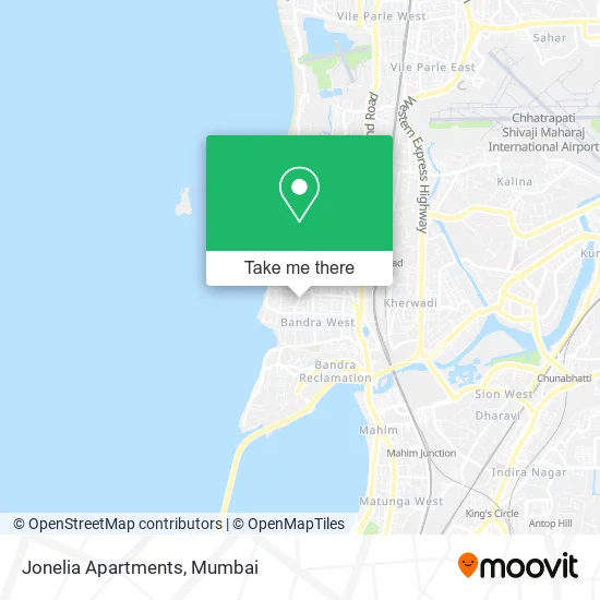 Jonelia Apartments map