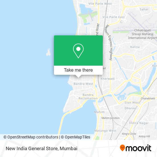 New India General Store map