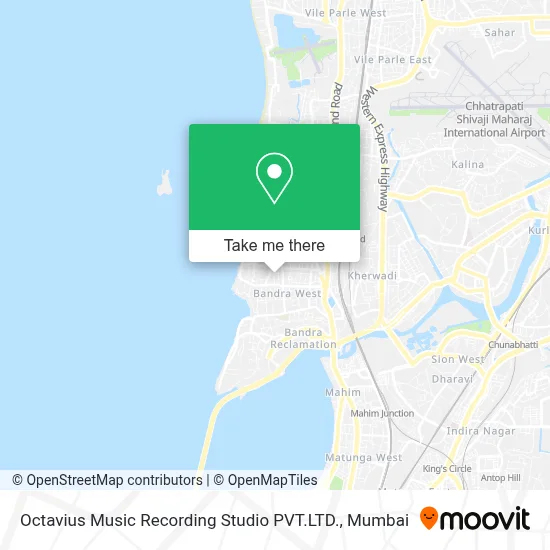 Octavius Music Recording Studio PVT.LTD. map