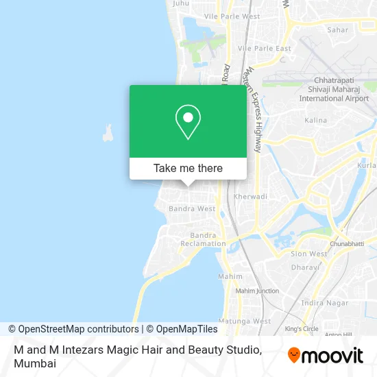 M & M Intezars Magic Hair & Beauty Studio map