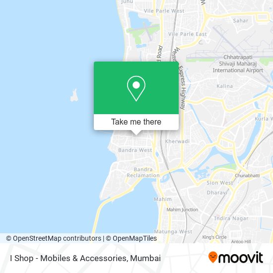 I Shop - Mobiles & Accessories map