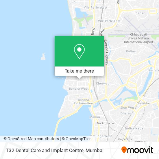 T32 Dental Care and Implant Centre map