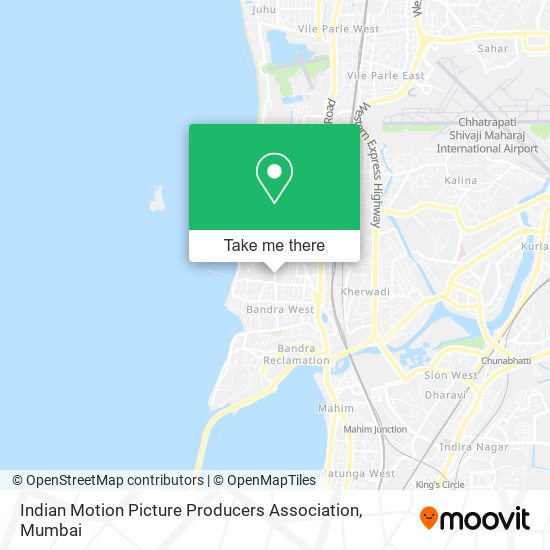 Indian Motion Picture Producers Association map