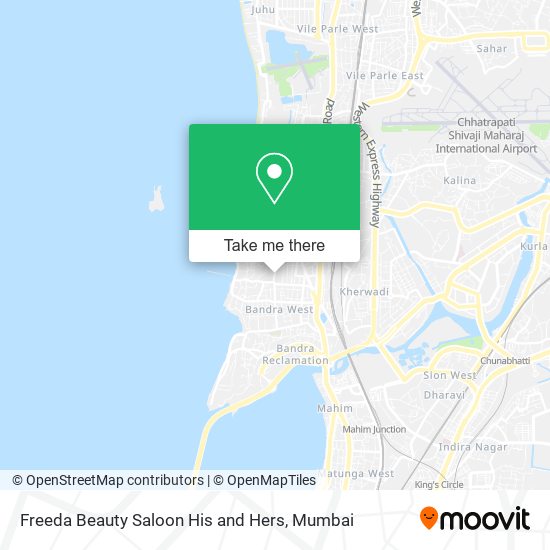 Freeda Beauty Saloon His and Hers map