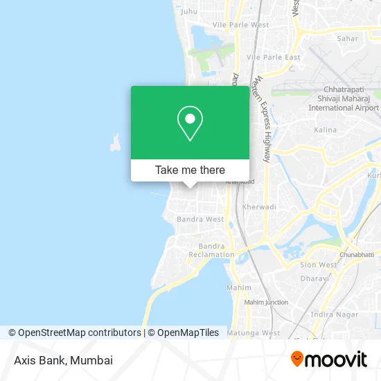 Axis Bank map