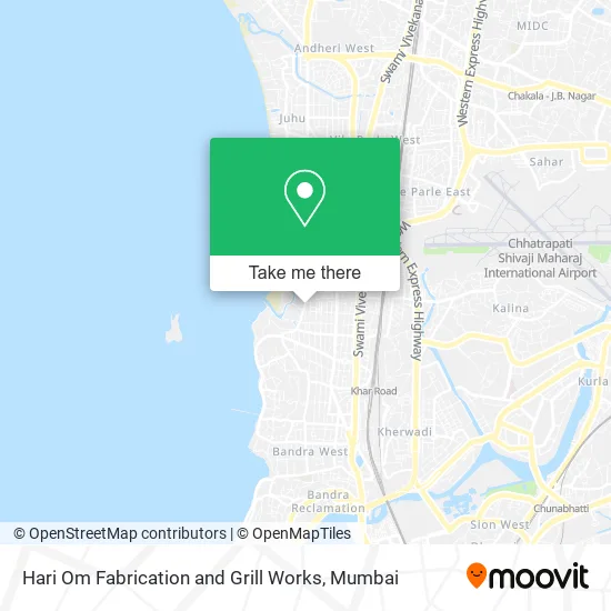Hari Om Fabrication and Grill Works map