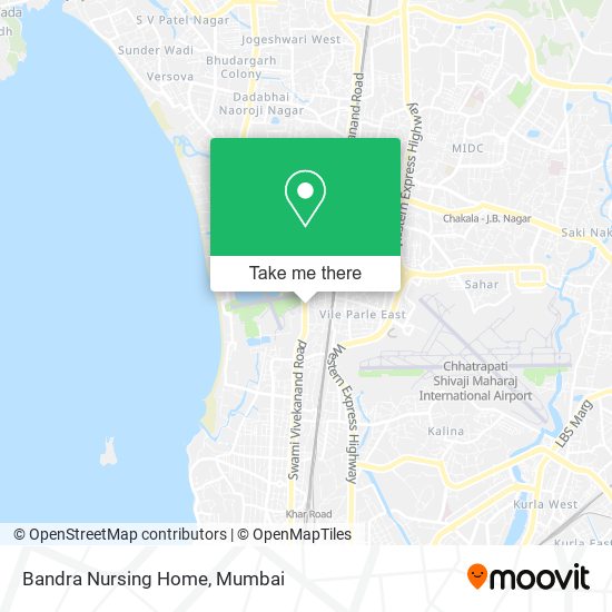 Bandra Nursing Home map