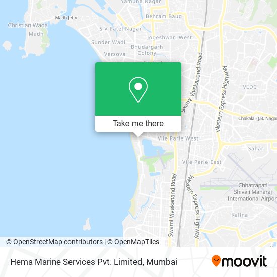 Hema Marine Services Pvt. Limited map
