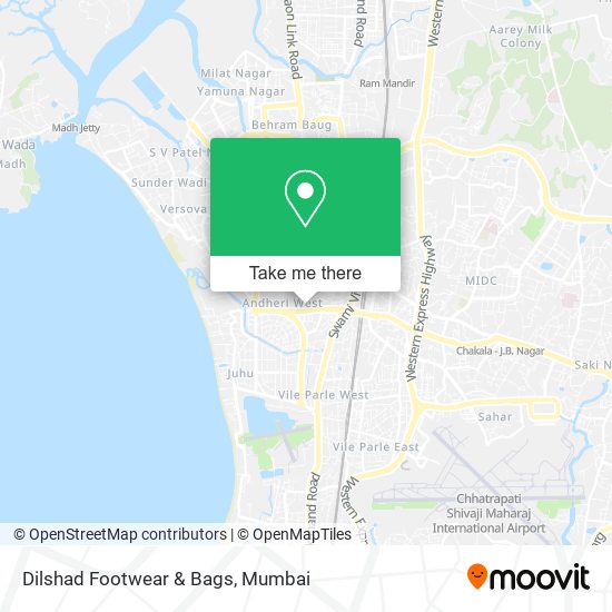 Dilshad Footwear & Bags map