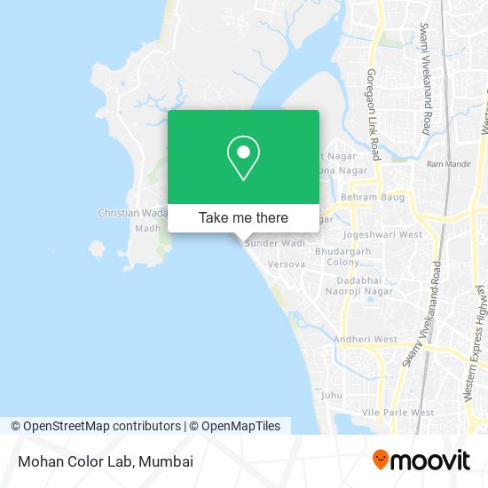 Mohan Color Lab map