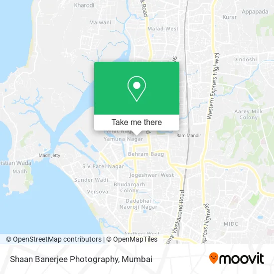 Shaan Banerjee Photography map
